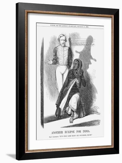 Another Eclipse for India, 1868-John Tenniel-Framed Giclee Print