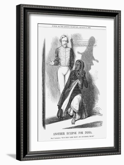 Another Eclipse for India, 1868-John Tenniel-Framed Giclee Print