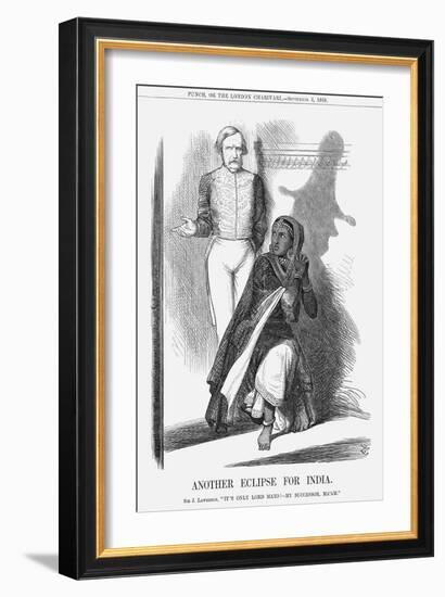 Another Eclipse for India, 1868-John Tenniel-Framed Giclee Print