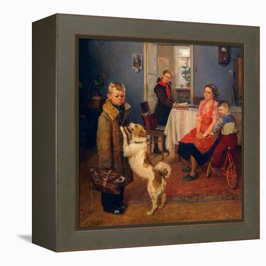 Another 'F' unknown-Fyodor Pavlovich Reshetnikov-Framed Premier Image Canvas