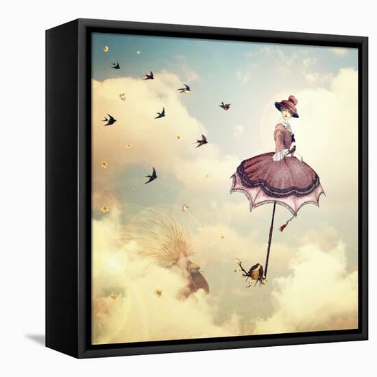 Another Kind of Mary Poppins-Paula Belle Flores-Framed Stretched Canvas