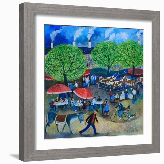 Another Market Day, 2008-Lisa Graa Jensen-Framed Giclee Print