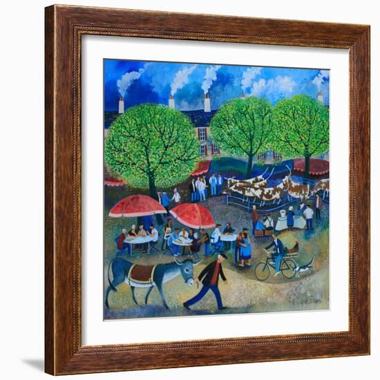 Another Market Day, 2008-Lisa Graa Jensen-Framed Giclee Print