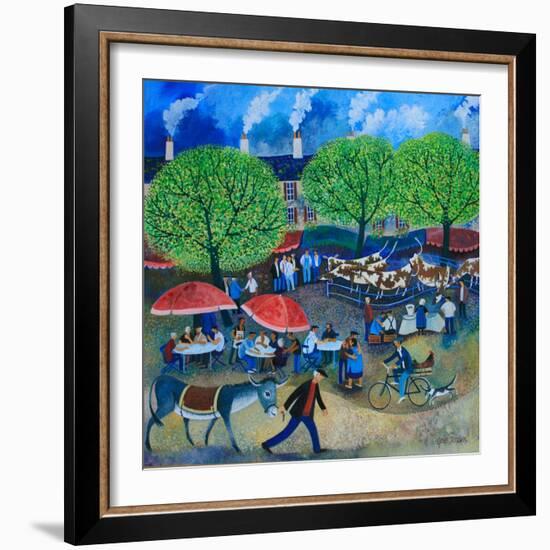 Another Market Day, 2008-Lisa Graa Jensen-Framed Giclee Print