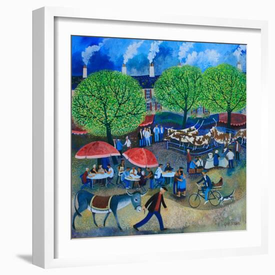 Another Market Day, 2008-Lisa Graa Jensen-Framed Giclee Print