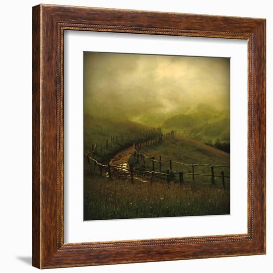 Another Place III-Crina Prida-Framed Art Print