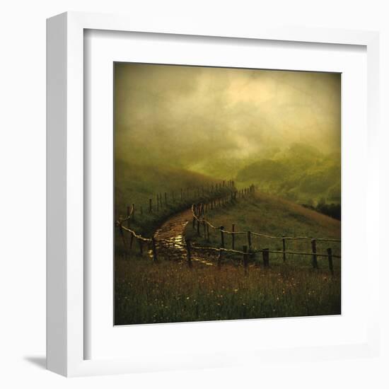 Another Place III-Crina Prida-Framed Art Print