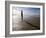 Another Place Sculpture by Antony Gormley on the Beach at Crosby, Liverpool, England, UK-Martin Child-Framed Photographic Print