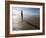 Another Place Sculpture by Antony Gormley on the Beach at Crosby, Liverpool, England, UK-Martin Child-Framed Photographic Print