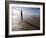 Another Place Sculpture by Antony Gormley on the Beach at Crosby, Liverpool, England, UK-Martin Child-Framed Photographic Print