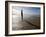 Another Place Sculpture by Antony Gormley on the Beach at Crosby, Liverpool, England, UK-Martin Child-Framed Photographic Print