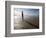 Another Place Sculpture by Antony Gormley on the Beach at Crosby, Liverpool, England, UK-Martin Child-Framed Photographic Print