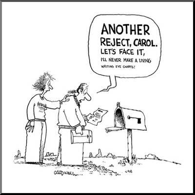 Another Reject Carol Let S Face It I Ll Never Make A Living Writing Ey Cartoon Premium Giclee Print John Caldwell Art Com Another Reject Carol Let S Face It I Ll Never Make A Living Writing Ey Cartoon Premium Giclee Print John Caldwell Art Com