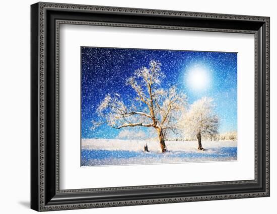 Another Snow Day-Philippe Sainte-Laudy-Framed Photographic Print