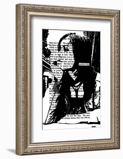 Another Story-John Clark-Framed Art Print