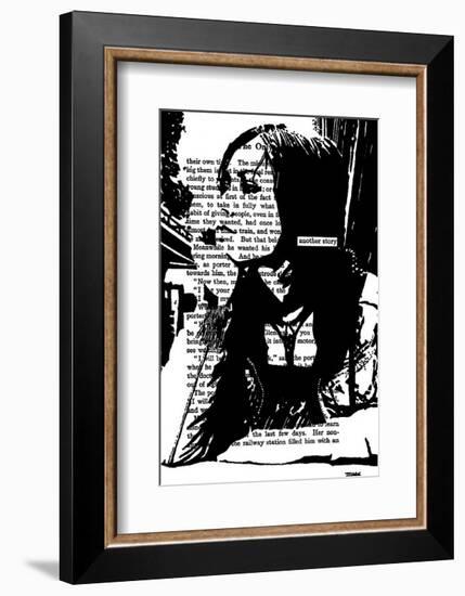 Another Story-John Clark-Framed Art Print