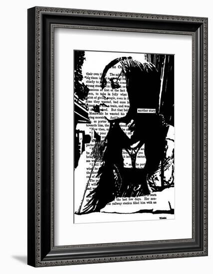 Another Story-John Clark-Framed Art Print