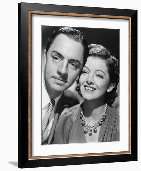 Another Thin Man, William Powell, Myrna Loy, 1939-null-Framed Photo