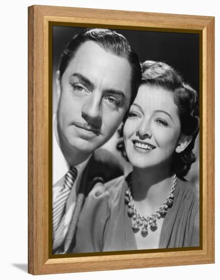 Another Thin Man, William Powell, Myrna Loy, 1939-null-Framed Stretched Canvas