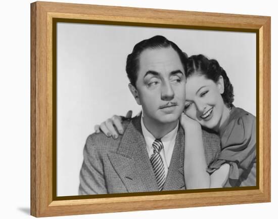 Another Thin Man, William Powell, Myrna Loy, 1939-null-Framed Stretched Canvas