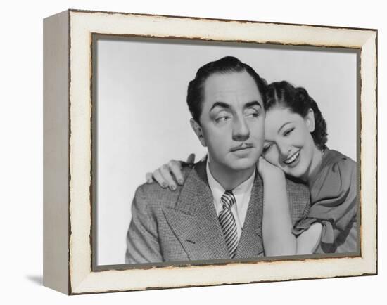 Another Thin Man, William Powell, Myrna Loy, 1939-null-Framed Stretched Canvas