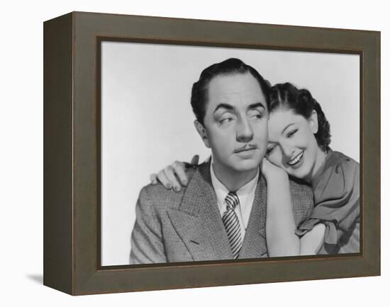 Another Thin Man, William Powell, Myrna Loy, 1939-null-Framed Stretched Canvas