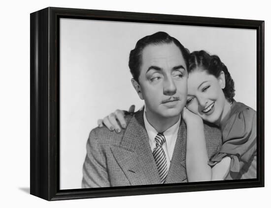 Another Thin Man, William Powell, Myrna Loy, 1939-null-Framed Stretched Canvas