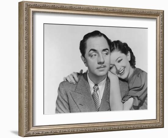 Another Thin Man, William Powell, Myrna Loy, 1939-null-Framed Photo