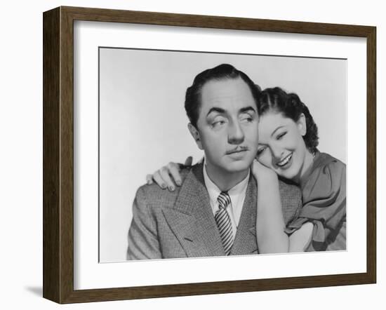 Another Thin Man, William Powell, Myrna Loy, 1939-null-Framed Photo