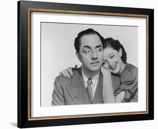 Another Thin Man, William Powell, Myrna Loy, 1939-null-Framed Photo