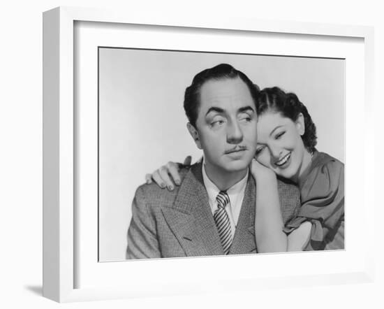 Another Thin Man, William Powell, Myrna Loy, 1939-null-Framed Photo