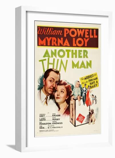 Another Thin Man-null-Framed Art Print