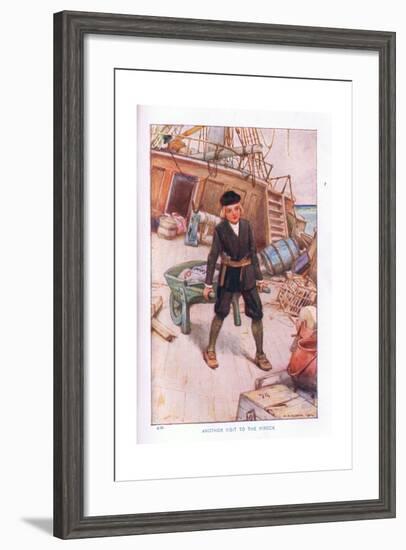 Another Visit to the Wreck-Arthur A. Dixon-Framed Giclee Print