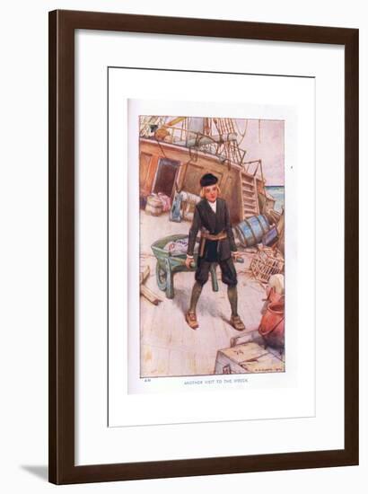 Another Visit to the Wreck-Arthur A. Dixon-Framed Giclee Print