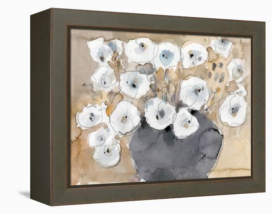 Another White Blossom I-Samuel Dixon-Framed Stretched Canvas