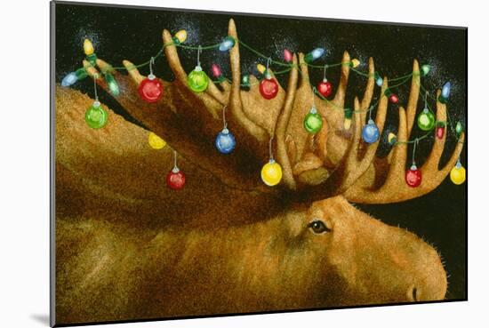 Another Xmas Moose-Will Bullas-Mounted Giclee Print