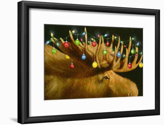 Another Xmas Moose-Will Bullas-Framed Giclee Print