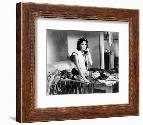 Anouk Aimee - La dolce vita-null-Framed Photo