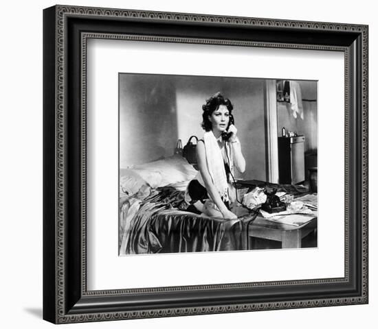 Anouk Aimee - La dolce vita-null-Framed Photo