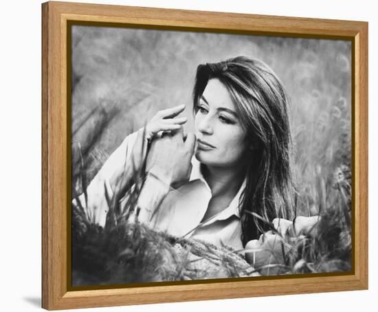 Anouk Aimee-null-Framed Stretched Canvas