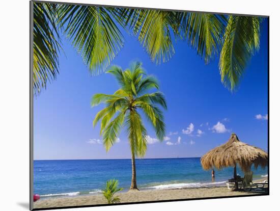 Anse Chastenet Beach, St. Lucia, Caribbean, West Indies-John Miller-Mounted Photographic Print