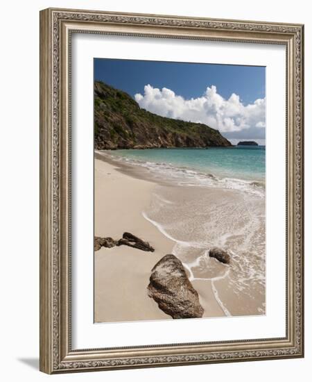 Anse de Grande Saline Beach, St. Barthelemy, West Indies, Caribbean, Central America-Sergio Pitamitz-Framed Photographic Print