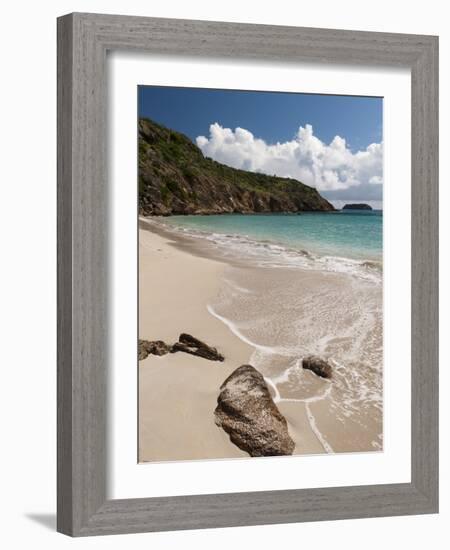 Anse de Grande Saline Beach, St. Barthelemy, West Indies, Caribbean, Central America-Sergio Pitamitz-Framed Photographic Print