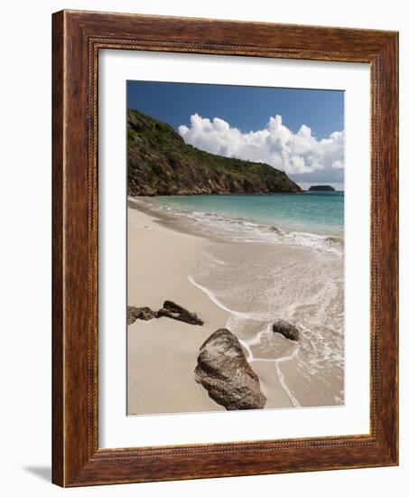 Anse de Grande Saline Beach, St. Barthelemy, West Indies, Caribbean, Central America-Sergio Pitamitz-Framed Photographic Print