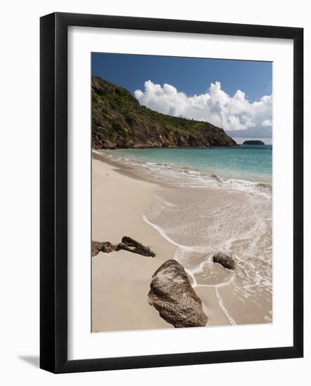 Anse de Grande Saline Beach, St. Barthelemy, West Indies, Caribbean, Central America-Sergio Pitamitz-Framed Photographic Print