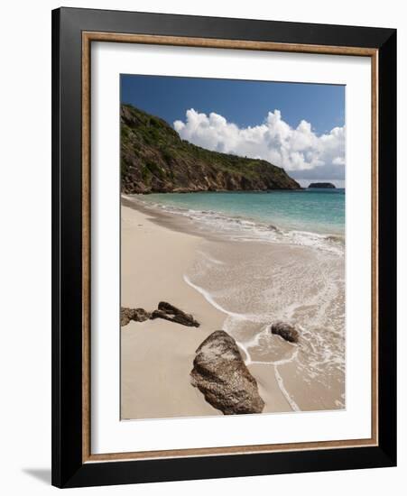 Anse de Grande Saline Beach, St. Barthelemy, West Indies, Caribbean, Central America-Sergio Pitamitz-Framed Photographic Print