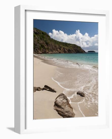 Anse de Grande Saline Beach, St. Barthelemy, West Indies, Caribbean, Central America-Sergio Pitamitz-Framed Photographic Print