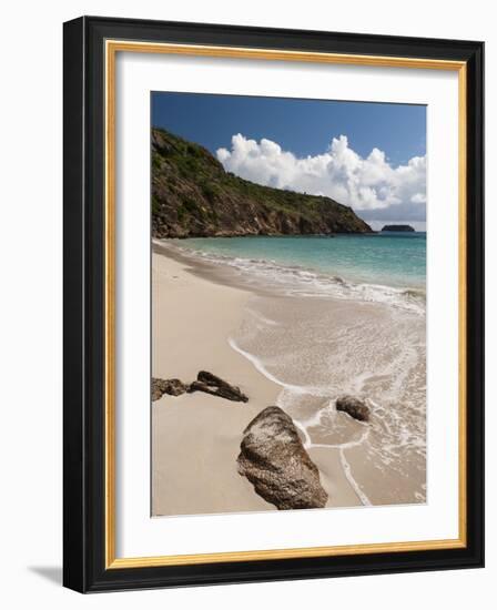 Anse de Grande Saline Beach, St. Barthelemy, West Indies, Caribbean, Central America-Sergio Pitamitz-Framed Photographic Print