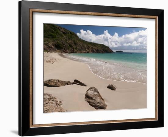 Anse de Grande Saline Beach, St. Barthelemy, West Indies, Caribbean, Central America-Sergio Pitamitz-Framed Photographic Print