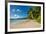 Anse Lazio Beach, Praslin, Republic of Seychelles, Indian Ocean.-Michael DeFreitas-Framed Photographic Print